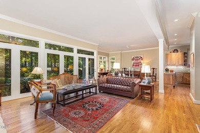 Welcome to this extraordinary residence located in the highly on Governors Club in North Carolina - for sale on GolfHomes.com, golf home, golf lot