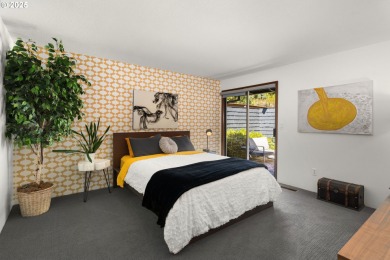 This unique custom mid-mod styled one level home backs to the on Rock Creek Country Club in Oregon - for sale on GolfHomes.com, golf home, golf lot