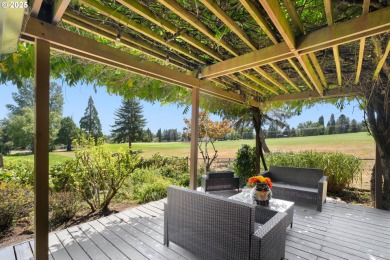 This unique custom mid-mod styled one level home backs to the on Rock Creek Country Club in Oregon - for sale on GolfHomes.com, golf home, golf lot