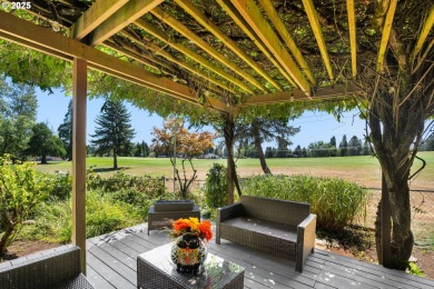 This unique custom mid-mod styled one level home backs to the on Rock Creek Country Club in Oregon - for sale on GolfHomes.com, golf home, golf lot