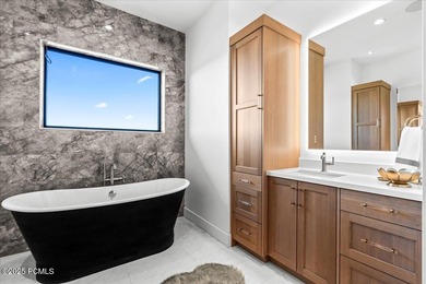 There is a stillness in this home - Curandera, meaning ''to on Talisker Club At Tuhaye in Utah - for sale on GolfHomes.com, golf home, golf lot