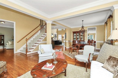 Discover refined living in this elegant full brick home on 3rd on The Palisades Country Club in North Carolina - for sale on GolfHomes.com, golf home, golf lot