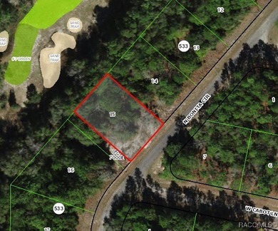 Buildable lot in Citrus Springs presenting an excellent on Citrus Springs Country Club in Florida - for sale on GolfHomes.com, golf home, golf lot