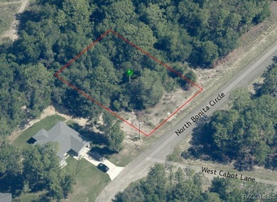 Buildable lot in Citrus Springs presenting an excellent on Citrus Springs Country Club in Florida - for sale on GolfHomes.com, golf home, golf lot