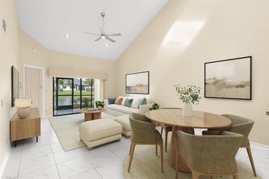 Great buy! Just reduced! Spacious, bright corner-unit townhome on Woodmont Country Club in Florida - for sale on GolfHomes.com, golf home, golf lot