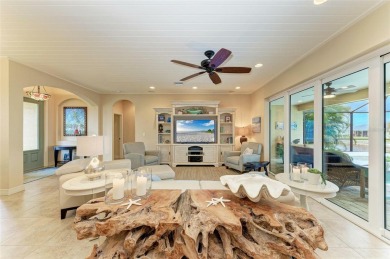WATERFRONT LUXURY AWAITS at this gorgeous 2013 built custom POOL on Saint Andrews South Golf Club in Florida - for sale on GolfHomes.com, golf home, golf lot