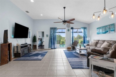 FANTASTIC MOVE IN READY POOL HOME with AWESOME REAR VIEW of HOLE on Heritage Pines Country Club in Florida - for sale on GolfHomes.com, golf home, golf lot