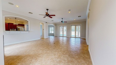 Mediterranean Estate With Marsh Views & Saltwater Pool In A on Marsh Creek Country Club in Florida - for sale on GolfHomes.com, golf home, golf lot