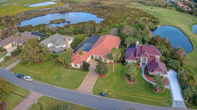 Mediterranean Estate With Marsh Views & Saltwater Pool In A on Marsh Creek Country Club in Florida - for sale on GolfHomes.com, golf home, golf lot