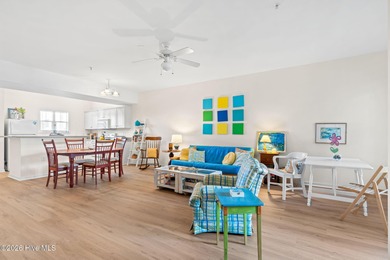 Experience easy coastal living in this fully furnished 2-bedroom on South Harbour Golf Links in North Carolina - for sale on GolfHomes.com, golf home, golf lot