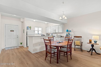 Experience easy coastal living in this fully furnished 2-bedroom on South Harbour Golf Links in North Carolina - for sale on GolfHomes.com, golf home, golf lot