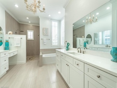 Open, airy and move in ready! If that is what you are looking on Shadow Wood Preserve in Florida - for sale on GolfHomes.com, golf home, golf lot