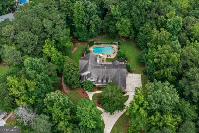Pure elegance in Fayette County's only gated community on Whitewater Creek in Georgia - for sale on GolfHomes.com, golf home, golf lot