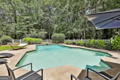 Pure elegance in Fayette County's only gated community on Whitewater Creek in Georgia - for sale on GolfHomes.com, golf home, golf lot