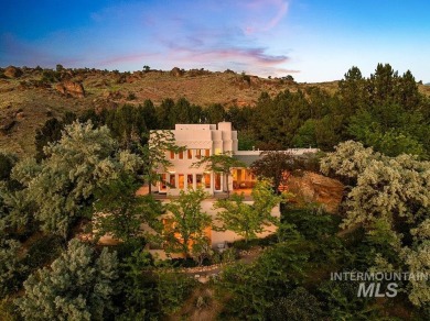 Surrounded by 300+ acres of rolling foothills, this legacy on Warm Springs Golf Club in Idaho - for sale on GolfHomes.com, golf home, golf lot