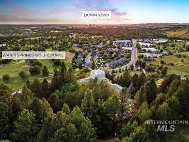 Surrounded by 300+ acres of rolling foothills, this legacy on Warm Springs Golf Club in Idaho - for sale on GolfHomes.com, golf home, golf lot