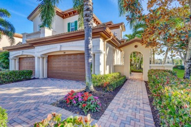 SPECTACULAR VIEW OF WIDE LAKE AND PRESERVE IN THIS  SPACIOUS AND on Jupiter Country Club in Florida - for sale on GolfHomes.com, golf home, golf lot