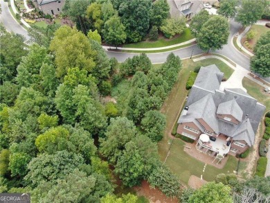 Nestled between two peaceful cul-de-sacs in a prestigious on The Governors Towne Club in Georgia - for sale on GolfHomes.com, golf home, golf lot