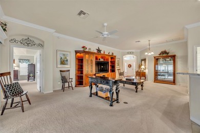 Stunning Expanded Iris Designer Home in the Village of on Egret Championship Golf Course in Florida - for sale on GolfHomes.com, golf home, golf lot