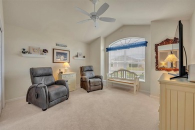 Stunning Expanded Iris Designer Home in the Village of on Egret Championship Golf Course in Florida - for sale on GolfHomes.com, golf home, golf lot