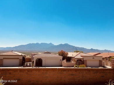 From high on the hill you have a panoramic view of the Santa on San Ignacio Golf Club in Arizona - for sale on GolfHomes.com, golf home, golf lot