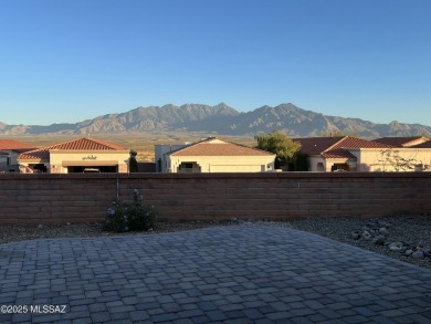 From high on the hill you have a panoramic view of the Santa on San Ignacio Golf Club in Arizona - for sale on GolfHomes.com, golf home, golf lot