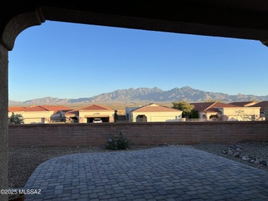 From high on the hill you have a panoramic view of the Santa on San Ignacio Golf Club in Arizona - for sale on GolfHomes.com, golf home, golf lot