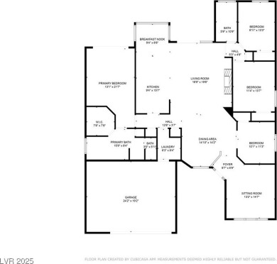 Immaculate 1-story 4bd / 2ba home w/ oversized 2-car garage + on Angel Park Golf Club in Nevada - for sale on GolfHomes.com, golf home, golf lot