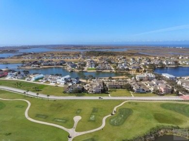 This beautiful corner townhome is one of only three in Evia with on Moody Gardens Golf Course in Texas - for sale on GolfHomes.com, golf home, golf lot