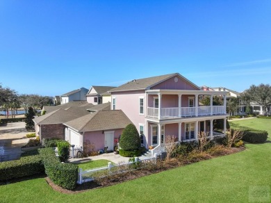 This beautiful corner townhome is one of only three in Evia with on Moody Gardens Golf Course in Texas - for sale on GolfHomes.com, golf home, golf lot