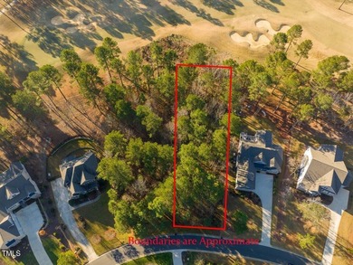 Gorgeous flat golf course lot with stunning views on cul-de-sac on Chapel Ridge Golf Club in North Carolina - for sale on GolfHomes.com, golf home, golf lot