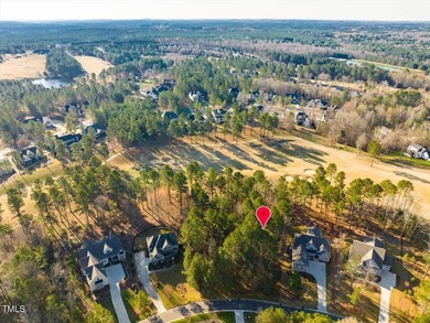 Gorgeous flat golf course lot with stunning views on cul-de-sac on Chapel Ridge Golf Club in North Carolina - for sale on GolfHomes.com, golf home, golf lot