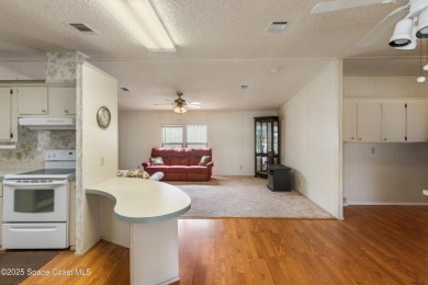 Welcome home to this mmaculate move-in-ready 2 bedroom 2 bath on Barefoot Bay Golf Course in Florida - for sale on GolfHomes.com, golf home, golf lot