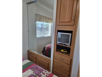 REDUCED!! This is a lovely furnished park model with one of the on 3 Parks Fairways in Arizona - for sale on GolfHomes.com, golf home, golf lot