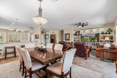 Stunning St. Croix model overlooking the 6th hole of the Santa on Mountain Vista Golf Course At Sun City Palm Desert in California - for sale on GolfHomes.com, golf home, golf lot