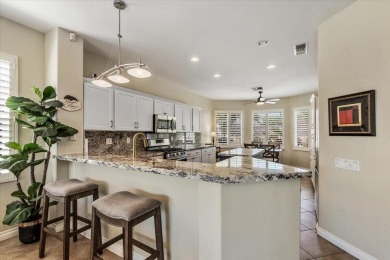 Stunning St. Croix model overlooking the 6th hole of the Santa on Mountain Vista Golf Course At Sun City Palm Desert in California - for sale on GolfHomes.com, golf home, golf lot