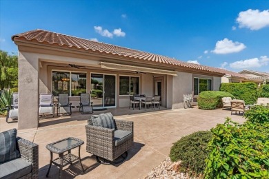 Stunning St. Croix model overlooking the 6th hole of the Santa on Mountain Vista Golf Course At Sun City Palm Desert in California - for sale on GolfHomes.com, golf home, golf lot