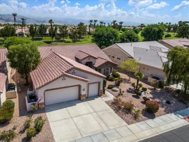 Stunning St. Croix model overlooking the 6th hole of the Santa on Mountain Vista Golf Course At Sun City Palm Desert in California - for sale on GolfHomes.com, golf home, golf lot
