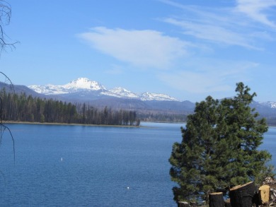 This property is .90 acres sloping towards beautiful Goose bay on Lake Almanor West Golf Course in California - for sale on GolfHomes.com, golf home, golf lot