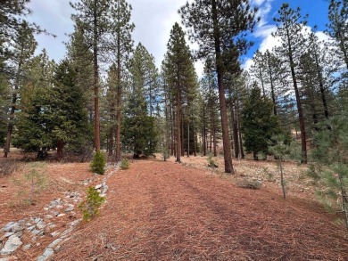 This Grizzly Ranch lot has a gentle downhill slope and sits near on Grizzly Ranch Golf Club in California - for sale on GolfHomes.com, golf home, golf lot