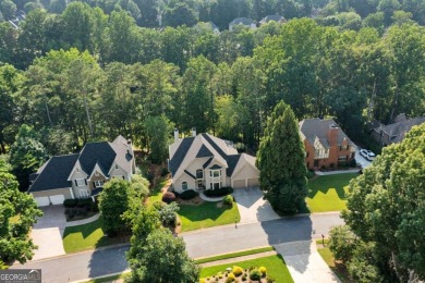 Located on the 3rd hole of Brookstone Country Club, this on Brookstone Golf and Country Club in Georgia - for sale on GolfHomes.com, golf home, golf lot