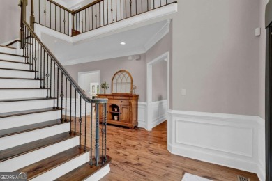 Located on the 3rd hole of Brookstone Country Club, this on Brookstone Golf and Country Club in Georgia - for sale on GolfHomes.com, golf home, golf lot