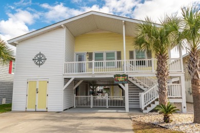 Paradise Palms is a stunning raised beach, channel house located on Beachwood Golf Club in South Carolina - for sale on GolfHomes.com, golf home, golf lot