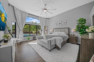Welcome to a masterfully reimagined residence in the prestigious on Winston Trails Golf Course in Florida - for sale on GolfHomes.com, golf home, golf lot