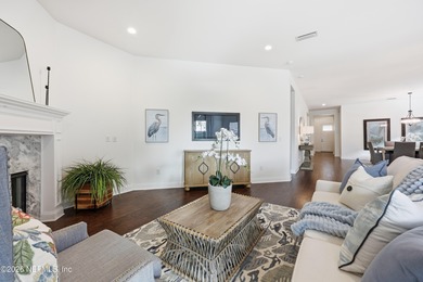 Exquisitely maintained 2018 craftsman residence offering 4BR/3BA on Selva Marina Country Club in Florida - for sale on GolfHomes.com, golf home, golf lot