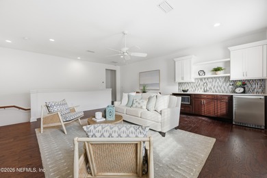 Exquisitely maintained 2018 craftsman residence offering 4BR/3BA on Selva Marina Country Club in Florida - for sale on GolfHomes.com, golf home, golf lot