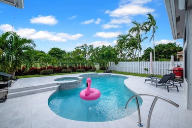 Welcome to a masterfully reimagined residence in the prestigious on Winston Trails Golf Course in Florida - for sale on GolfHomes.com, golf home, golf lot