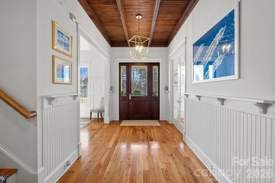 Heated luxury saltwater pool/spa , walkable deeded boat slip on Trump National Golf Club Charlotte in North Carolina - for sale on GolfHomes.com, golf home, golf lot