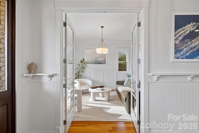 Heated luxury saltwater pool/spa , walkable deeded boat slip on Trump National Golf Club Charlotte in North Carolina - for sale on GolfHomes.com, golf home, golf lot