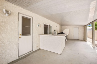 This 1,850 sq. ft. 2 bedroom, 2 bathroom home is truly one of on Palm Desert Greens Country Club in California - for sale on GolfHomes.com, golf home, golf lot